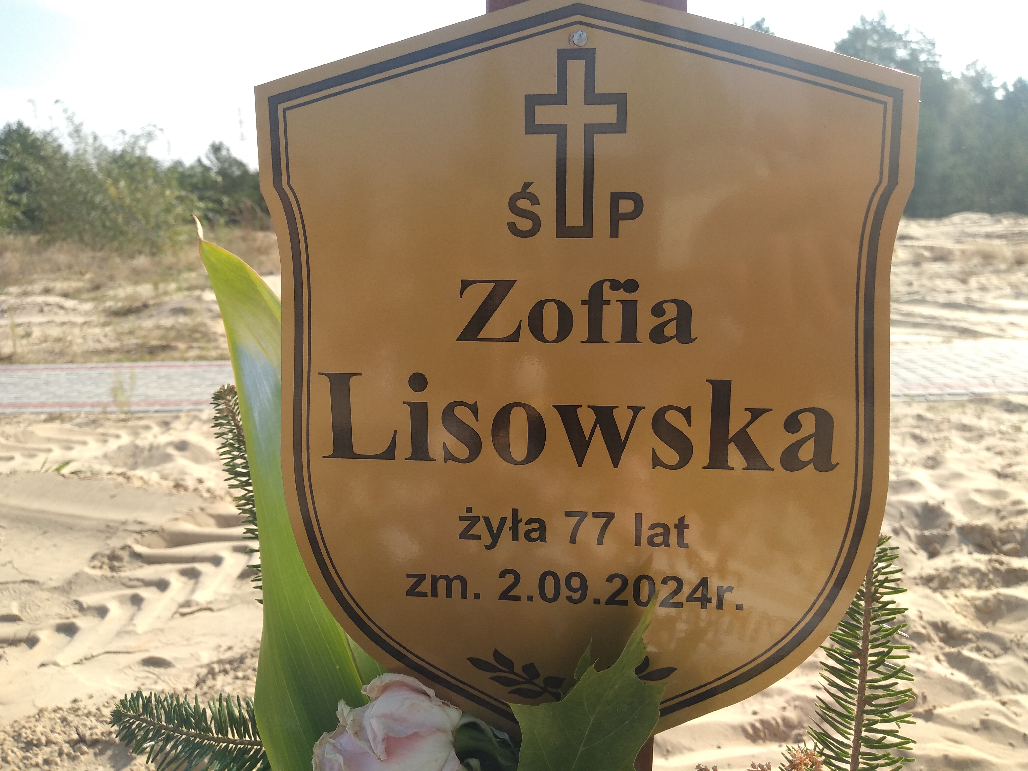 Zofia Lisowska 1947 Ostrołęka - Grobonet - Wyszukiwarka osób pochowanych