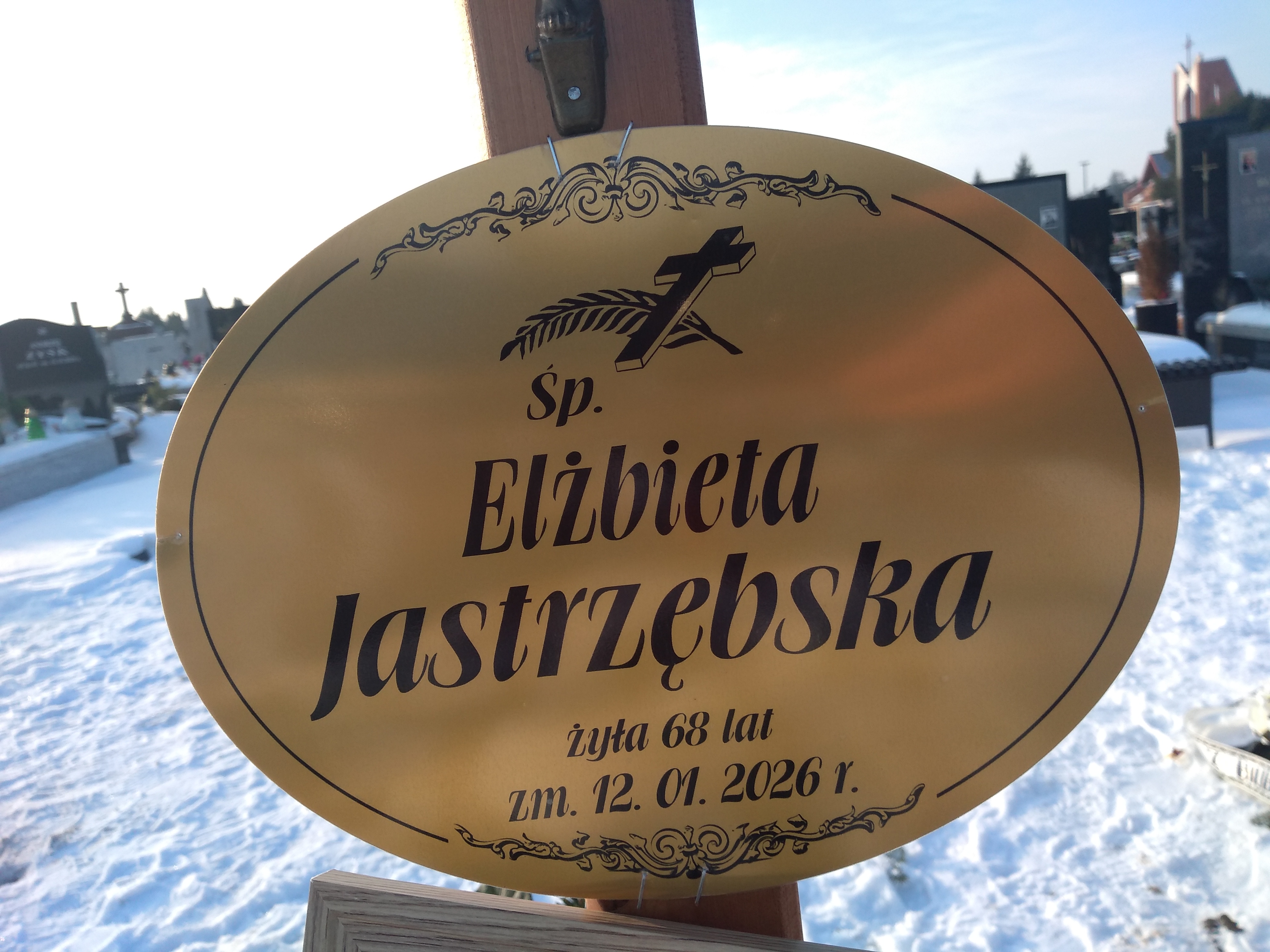 Elżbieta Jastrzębska 1957 Ostrołęka - Grobonet - Wyszukiwarka osób pochowanych